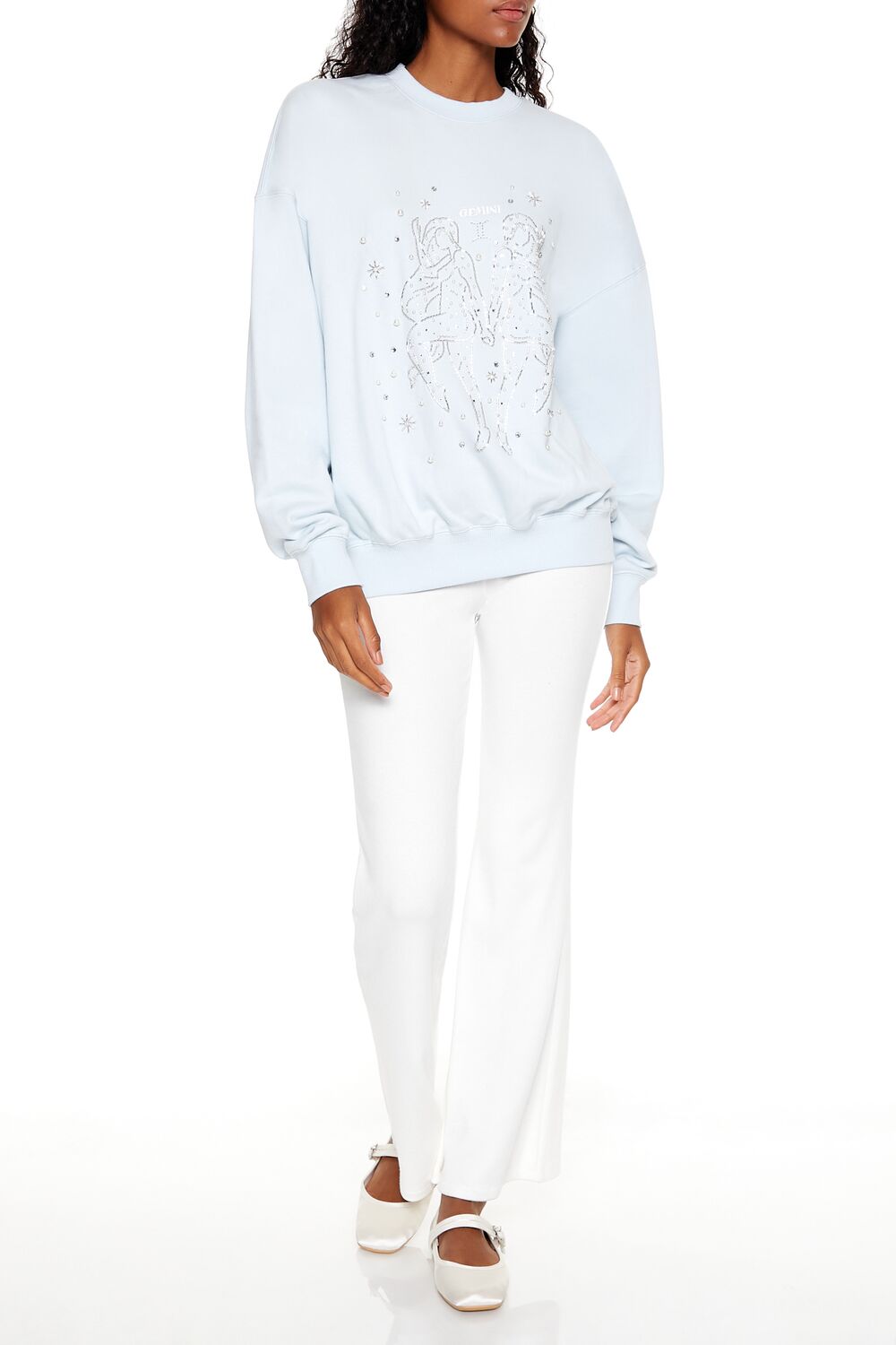 Beaded Gemini Pullover