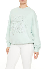 Beaded Sagittarius Pullover