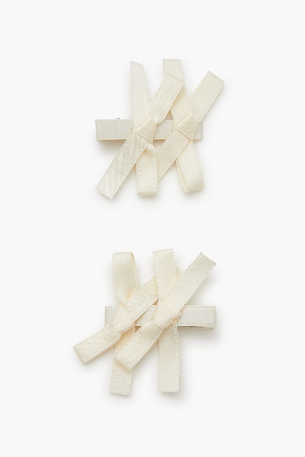 Bow Gator Hair Clip Set