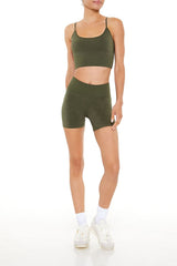Active Seamless Glitter Sports Bra