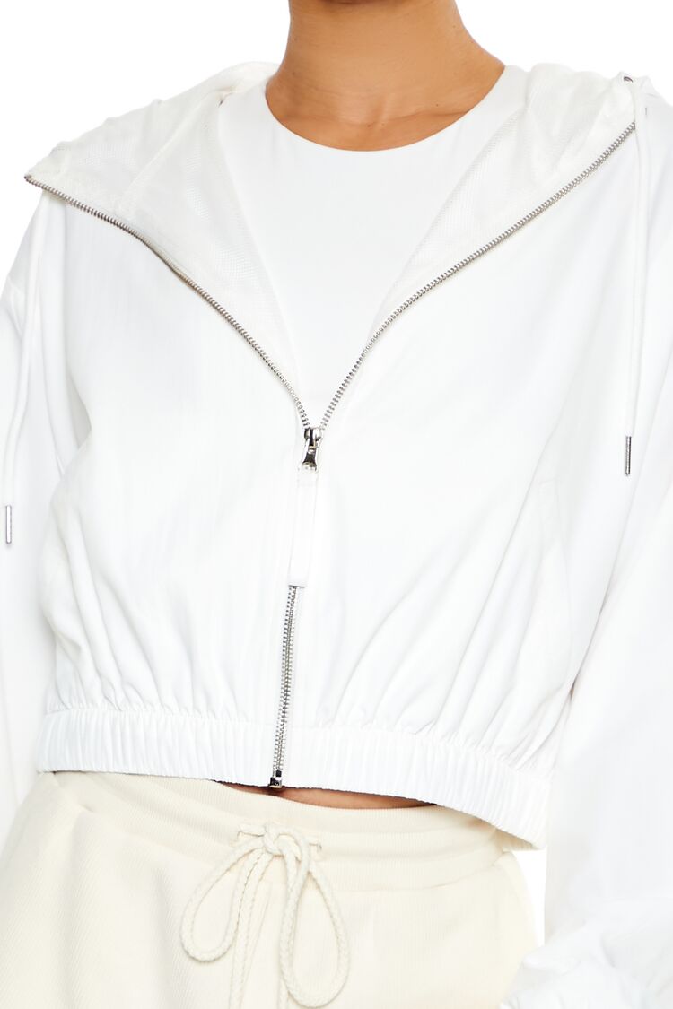 Active Hooded Zip-Up Jacket