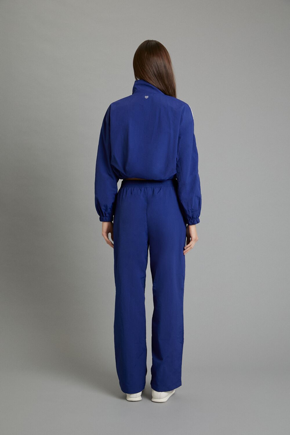 Active Piped-Trim Windbreaker Pants