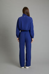 Active Piped-Trim Windbreaker Pants