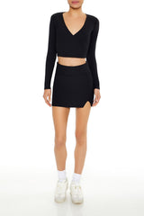 Active Crossover Crop Top