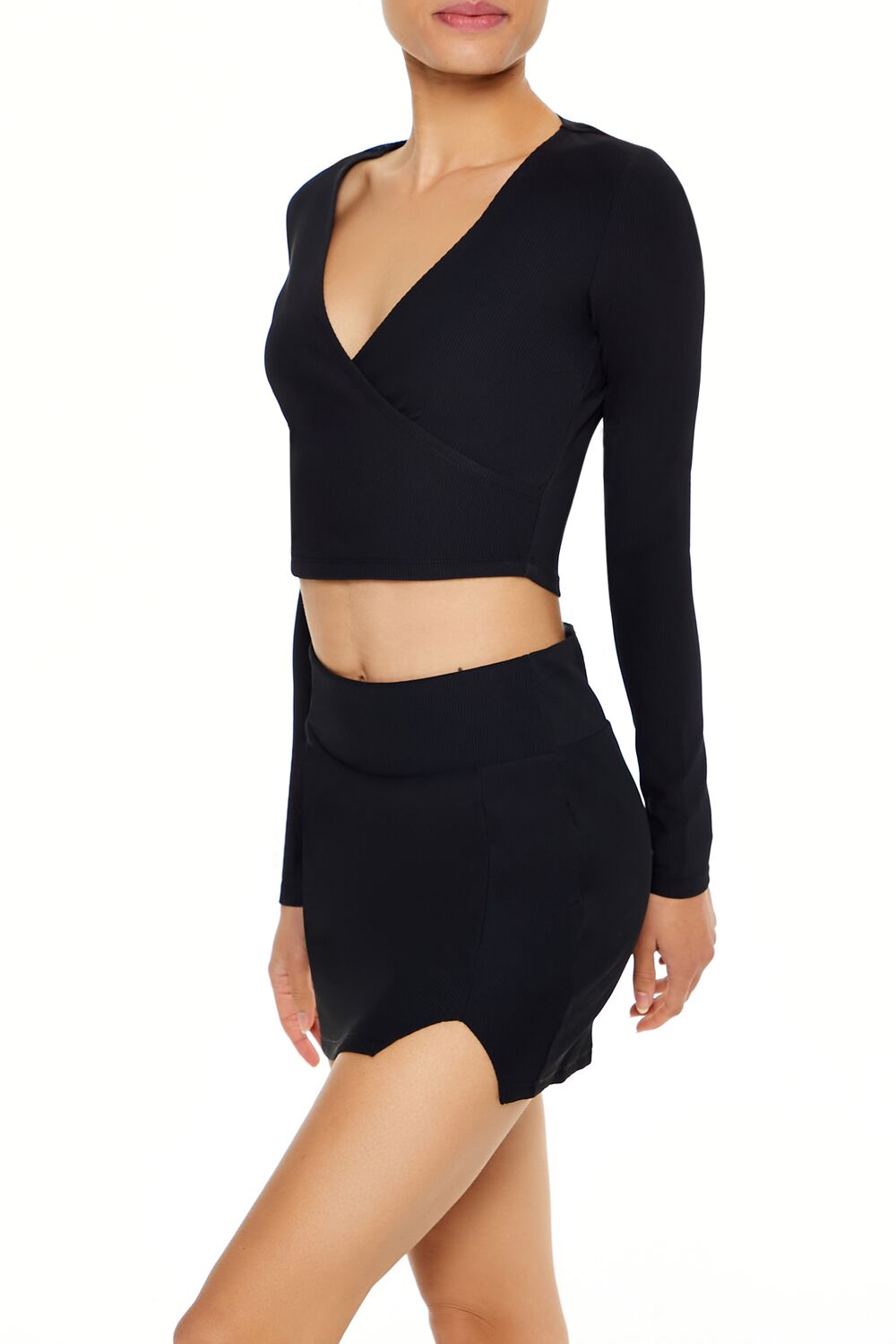 Active Crossover Crop Top