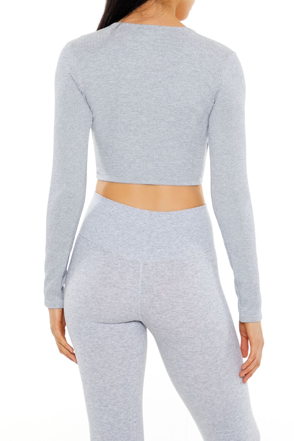 Active Seamless Surplice Crop Top