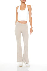 Active Cropped Racerback Tank Top