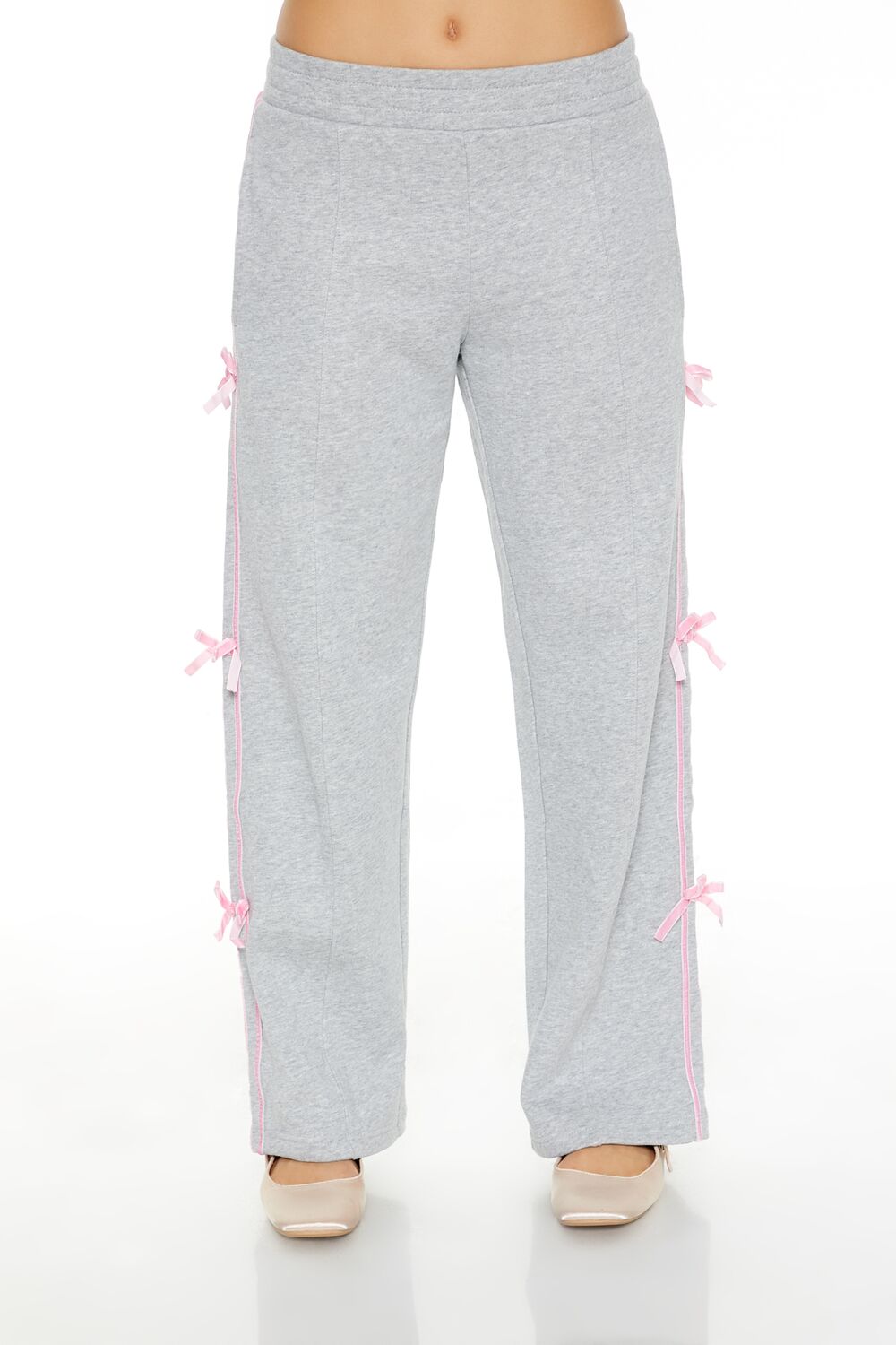 Bow Fleece Sweatpants