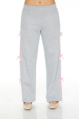 Bow Fleece Sweatpants