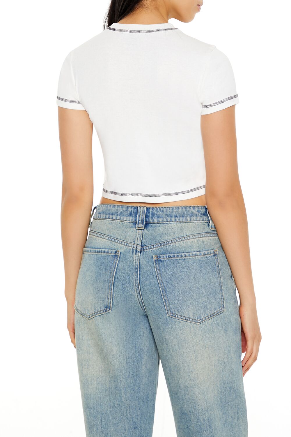 Bustier Graphic Baby Tee