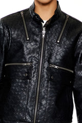 Basketwoven Trucker Jacket