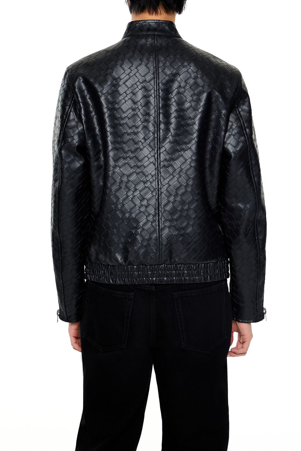 Basketwoven Trucker Jacket