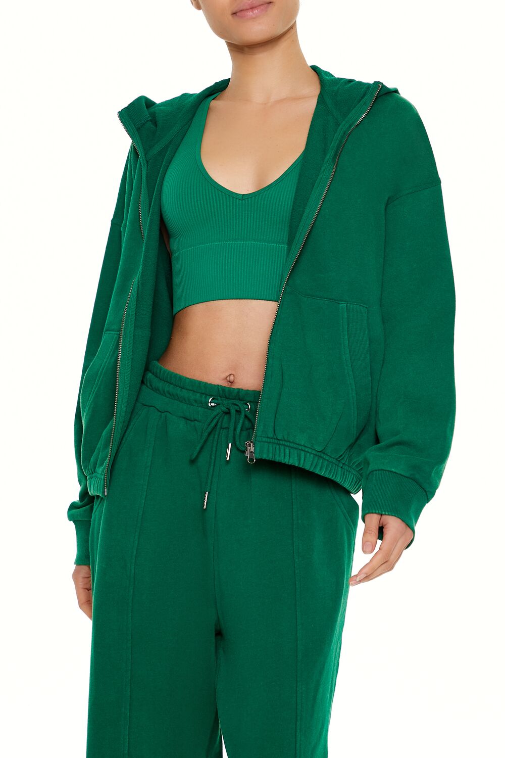 Active French Terry Zip-Up Hoodie