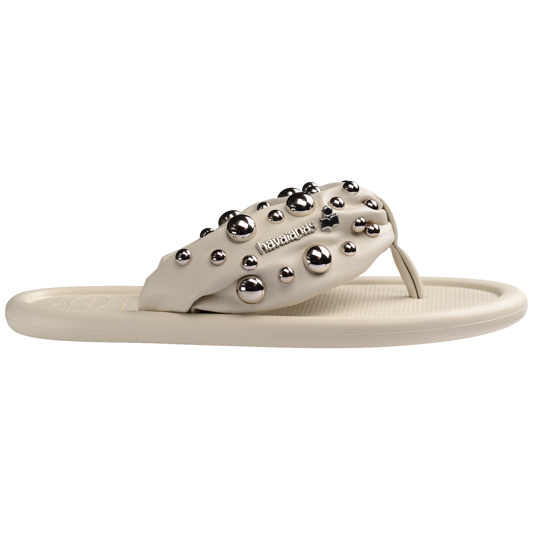 Women's Isabel Marant Maxi Puffed Studs Flip Flops